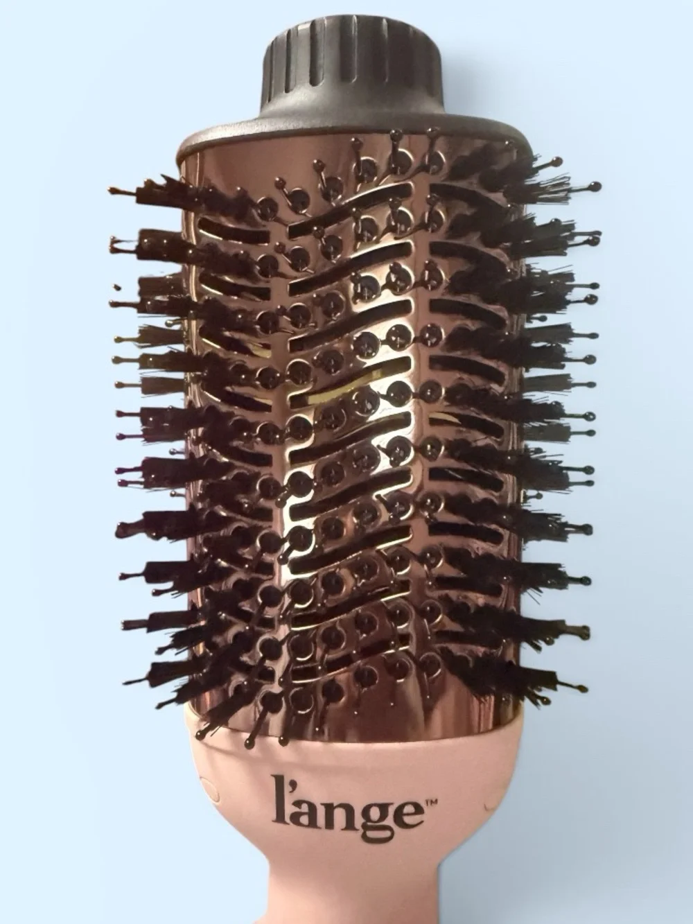 L’ange Le Volume 75mm Titanium Blow Dryer Brush Brand NEW in Blush Pink - Picture 4 of 5